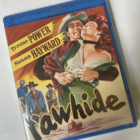 Kino Lorber NR Rawhide-Blu-ray-Tyrone Power-Susan Hayward-Hugh Marlowe-60s-NEW - Picture 1 of 3